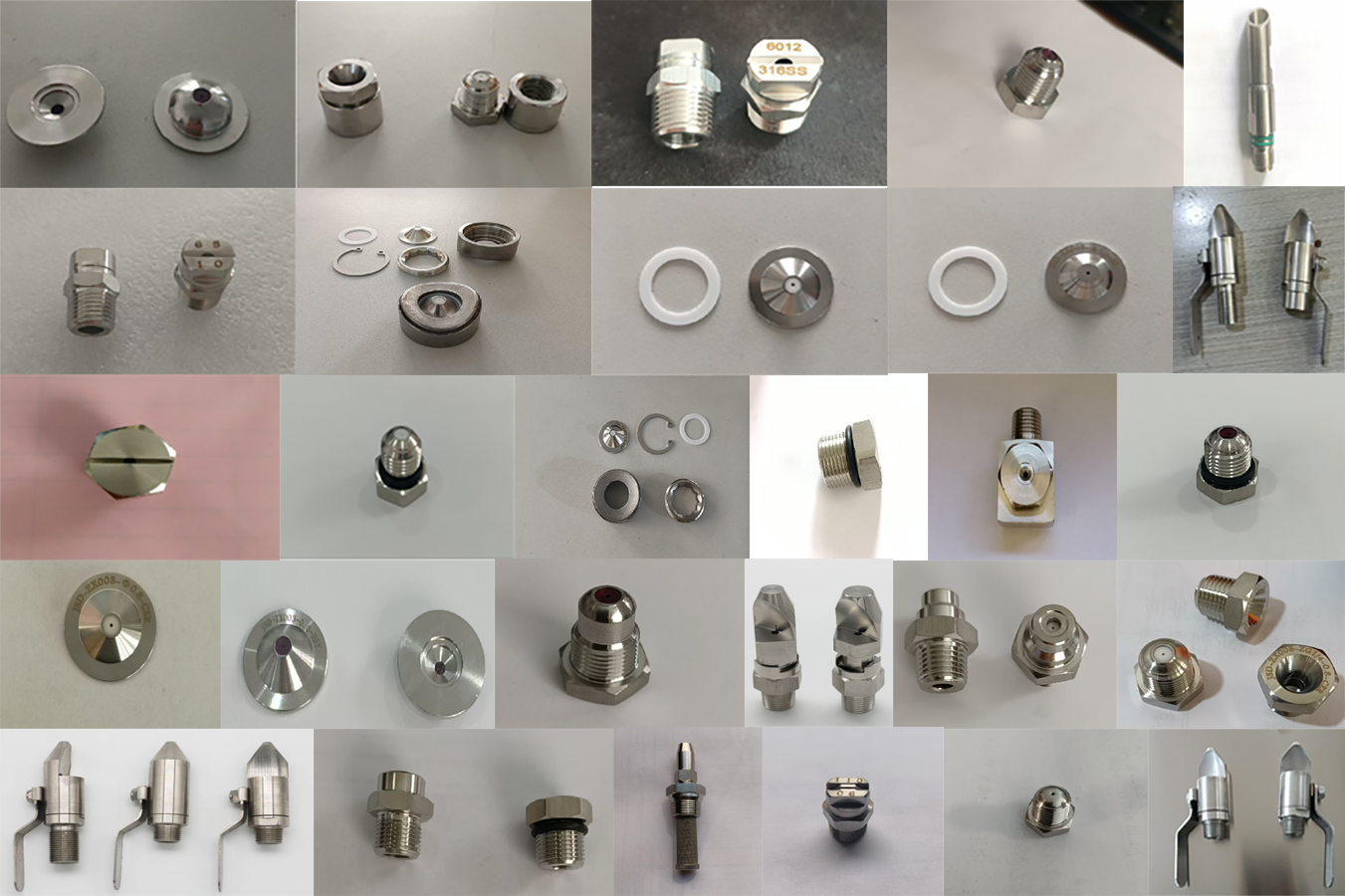 فوهة رش لتنظيف ملابس ماكينة الورق