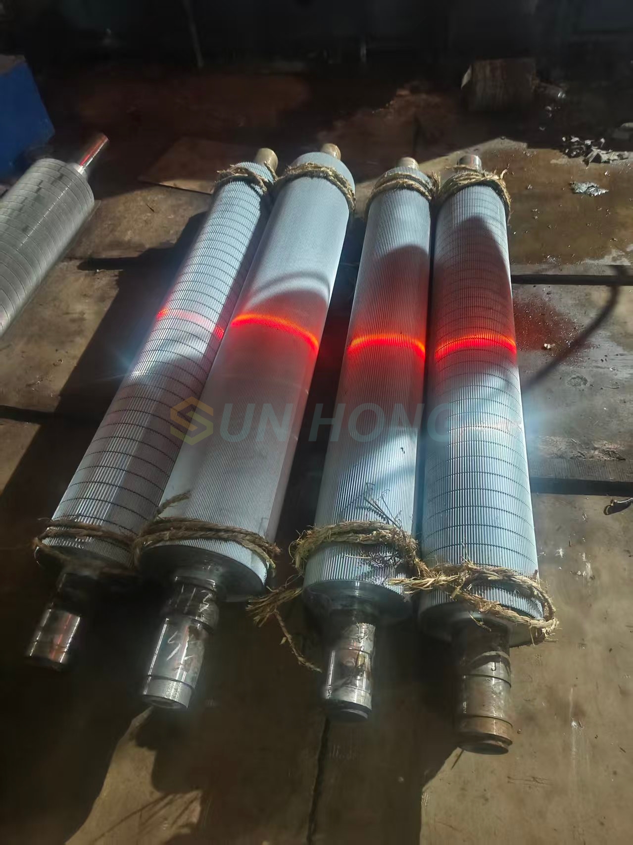 لفة المموج المغلفة كربيد التنغستن 