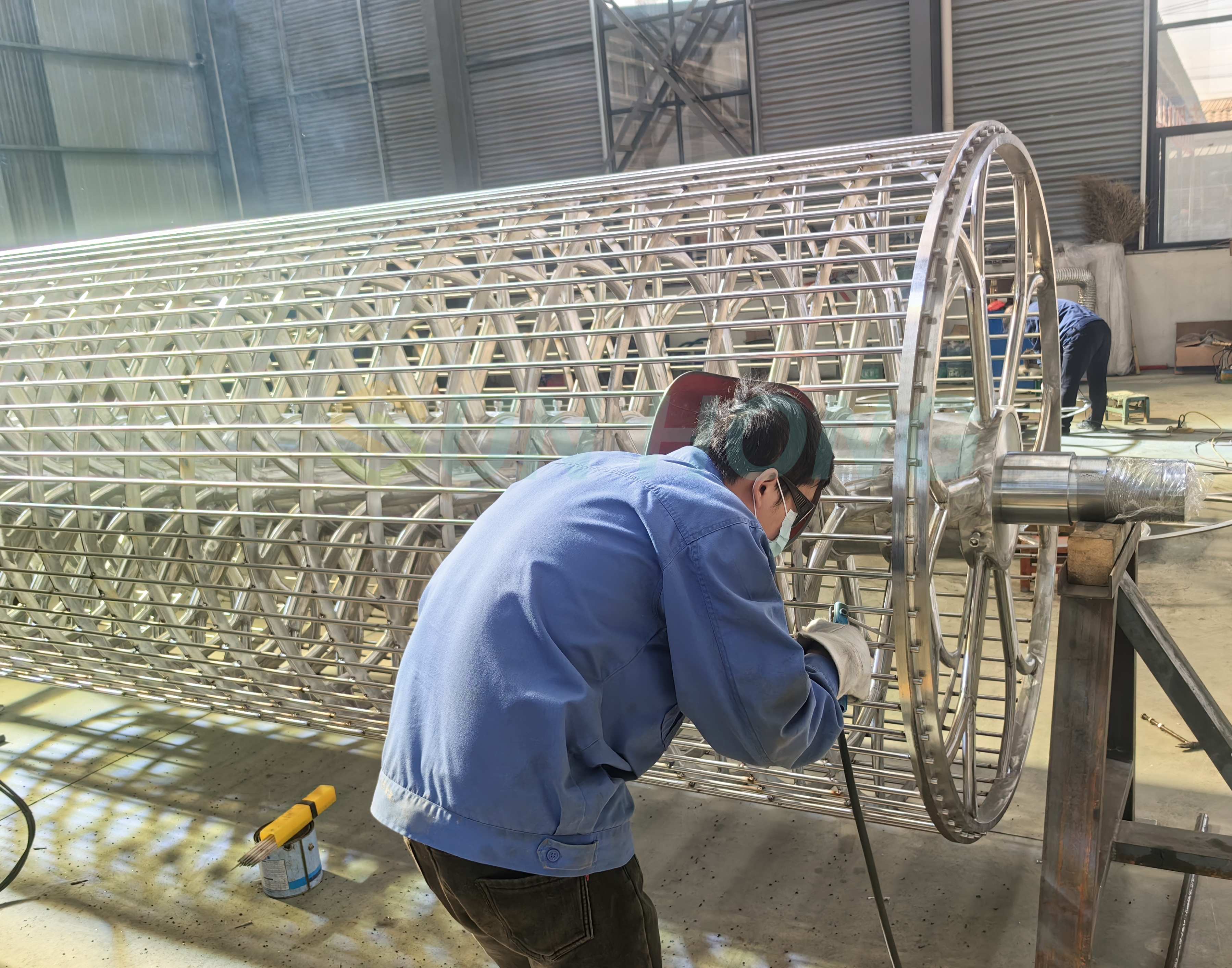 قالب أسطوانة آلة الورق