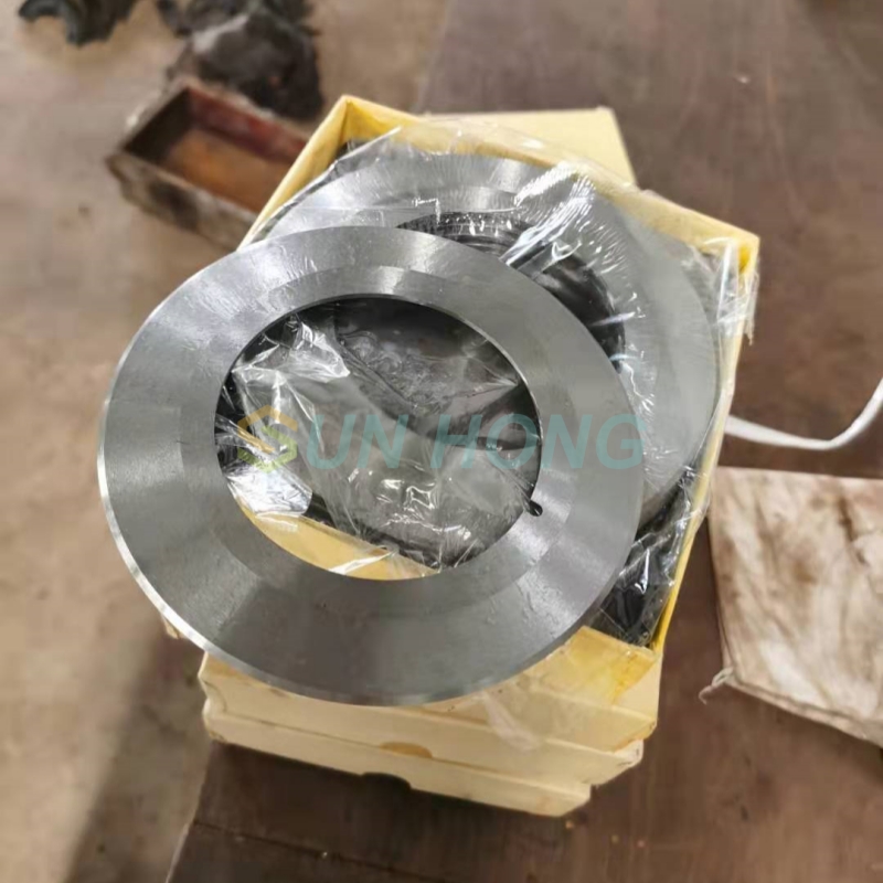 شفرة دائرية من الورق المقوى المموج