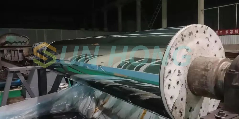 آلة الورق لفة التقويم الصلبة لينة