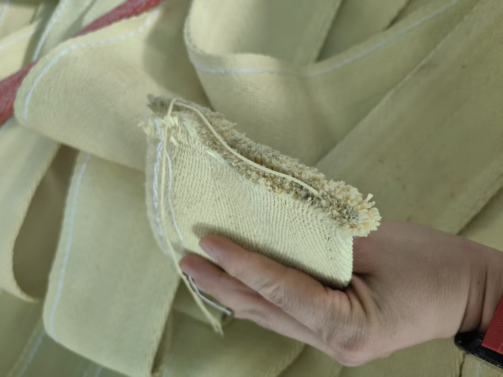 شريط خيوط الأراميد لآلة التجديف